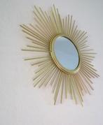 zonnespiegel, Huis en Inrichting, Woonaccessoires | Spiegels, Minder dan 50 cm, Gebruikt, Rond, Ophalen of Verzenden