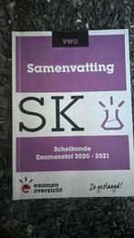 ExamenOverzicht - Samenvatting Examenstof Scheikunde VWO, Boeken, Schoolboeken, Nederlands, Ophalen of Verzenden, Zo goed als nieuw