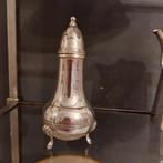 Mooie brocante verzilverde poedersuikerstrooier, Ophalen of Verzenden