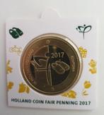 Holland Coin Fair Penning Klompen 2017 in munthouder, Verzenden, Euro's