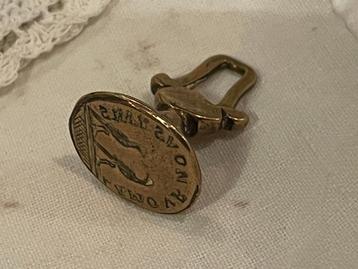 18de eeuw antiek bronzen cachet signet lakstempel l'amour beschikbaar voor biedingen
