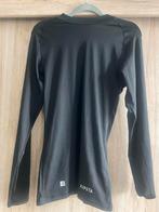 Kipsta thermoshirt, Ophalen, Fitness, Maat 48/50 (M), Zwart