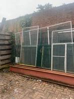 Partij volière panelen aluminium, Dieren en Toebehoren, Vogels | Hokken en Kooien, Ophalen, Zo goed als nieuw, Aluminium, Volière