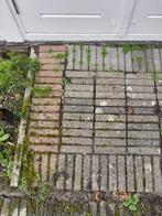 Gratis 50 m2 waaltjes, Tuin en Terras, Tegels en Klinkers, Ophalen, Zo goed als nieuw, Beton, Klinkers