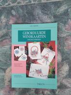 Boekje - Geborduurde wenskaarten, Hobby en Vrije tijd, Kaarten | Zelf maken, Ophalen, Zo goed als nieuw, Overige thema's, Overige typen