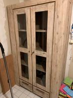 Acacia Servieskast - Mooie en Stevige Kwaliteit, Ophalen, 100 tot 150 cm, Zo goed als nieuw, Met lade(s)