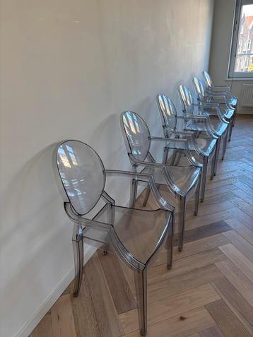 Kartell Louis Ghost Stoelen - 6 stuks beschikbaar voor biedingen