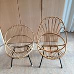 Rotan Rohe 2 stoeltjes, Tuin en Terras, Tuinstoelen, Ophalen, Rotan