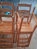 Ikea eetkamer stoelen, Ophalen of Verzenden, Gebruikt, Ikea stoelen, hout, 4 tot 6 stoelen