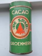 De Spar Groenmerk cacao blik, Ophalen of Verzenden, Gebruikt, Overige