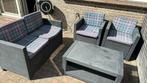 Loungeset allibert, Tuin en Terras, Tuinsets en Loungesets, Ophalen, Gebruikt, Kunststof