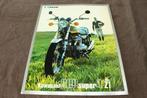 Kawasaki 900 Z1 super 4 verkoop folder brochure, Ophalen of Verzenden, Kawasaki