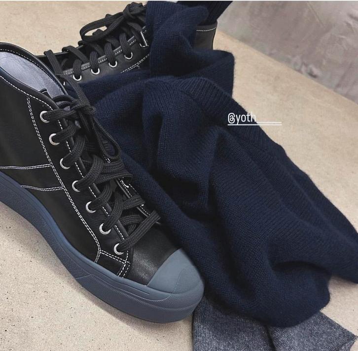 Sofie d Hoore leren sneakers 39 zwart NIEUW NP 540,00, Kleding | Dames, Schoenen, Nieuw, Sneakers of Gympen, Zwart, Ophalen of Verzenden