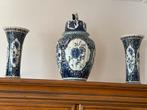 3-delig Delftsblauw kaststel - beschadigd, Ophalen