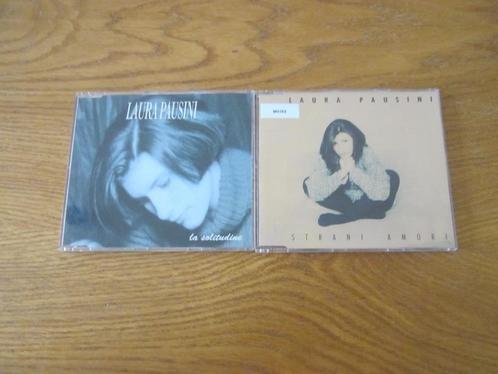 Laura Pausini - La Solitudine en Strani Amori 2 CD Singles, Cd's en Dvd's, Cd Singles, Gebruikt, Pop, 2 t/m 5 singles, Ophalen
