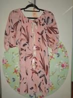 Roze Tuniek Blouse 52 54 viscose gevoerd, Ophalen of Verzenden, Zo goed als nieuw, Roze, Blouse of Tuniek