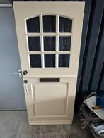 Complete Hardhouten voordeur, Ophalen, Gebruikt, Overige typen, Hardhout