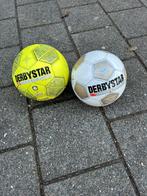 2 x derbystar voetballen, Sport en Fitness, Voetbal, Maat XS of kleiner, Ophalen of Verzenden, Zo goed als nieuw, Bal