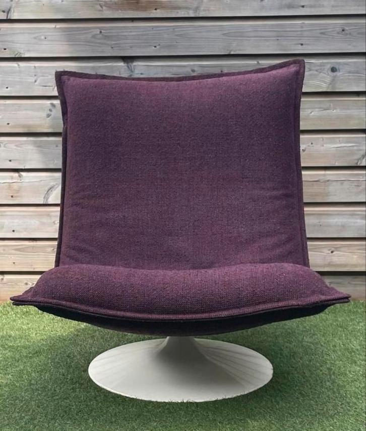 Artifort f980 Geoffrey Harcourt, Huis en Inrichting, Fauteuils, Zo goed als nieuw, 50 tot 75 cm, 75 tot 100 cm, Ophalen of Verzenden