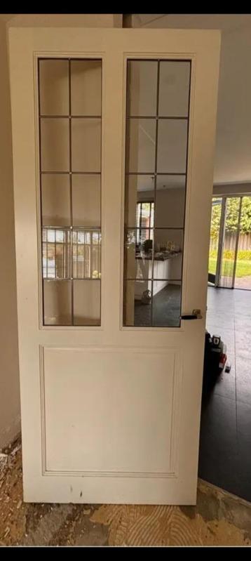 Binnendeur grondverf wit. Nieuwbouw 231cm beschikbaar voor biedingen