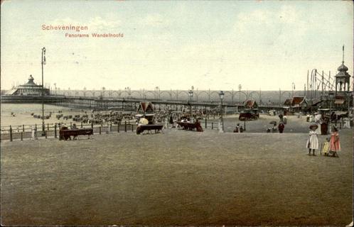 Scheveningen Panorama Wandelhoofd st 1915, Verzamelen, Ansichtkaarten | Nederland, Gelopen, Zuid-Holland, Voor 1920, Verzenden