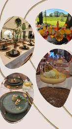 Compleet Servies te Huur, Ophalen, Keramiek, Zo goed als nieuw, Effen