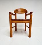 Rainer Daumiller stoel met armleggers, 1970's, Gebruikt, Bruin, Rainer Daumiller, Design