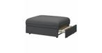 Ikea Vallentuna hocker & slaapbank, Huis en Inrichting, Ophalen, Gebruikt, 100 tot 150 cm, 50 tot 100 cm