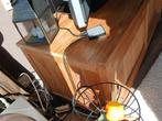 Teak TV Meubel met Schuifdeuren, Huis en Inrichting, Kasten | Televisiemeubels, Teakhout, Gebruikt, 100 tot 150 cm, Ophalen of Verzenden