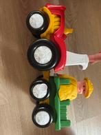 Fisher Price - Little People - Tractor - School - Vliegtuig, Kinderen en Baby's, Speelgoed | Fisher-Price, Met geluid, Ophalen of Verzenden