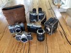 Vintage Camera Collectie - Zenit, Pentax, en meer!, Audio, Tv en Foto, Fotocamera's Analoog, Ophalen of Verzenden, Gebruikt, Spiegelreflex