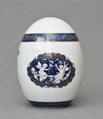 Groot Decoratief Porselein Ei met Cherubijnen, Antiek en Kunst, Ophalen of Verzenden