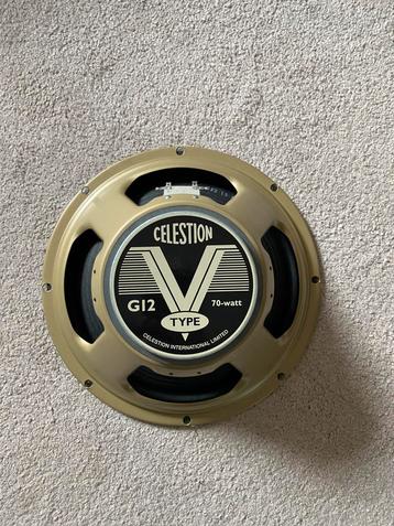 Celestion G12 V-Type 70 watt 8 Ohm Gitaar Speaker 12 inch beschikbaar voor biedingen
