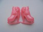 barbie pop schaatsen roze nieuw, Verzamelen, Ophalen of Verzenden, Nieuw, Pop