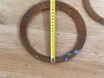 2 x bronzen / messing lichtrand, Watersport en Boten, Ophalen of Verzenden, Gebruikt, Overige typen