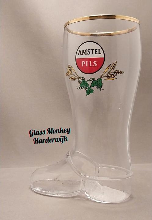 Oud Amstel bierglas. ( bierlaars ), Verzamelen, Biermerken, Zo goed als nieuw, Glas of Glazen, Amstel, Ophalen of Verzenden