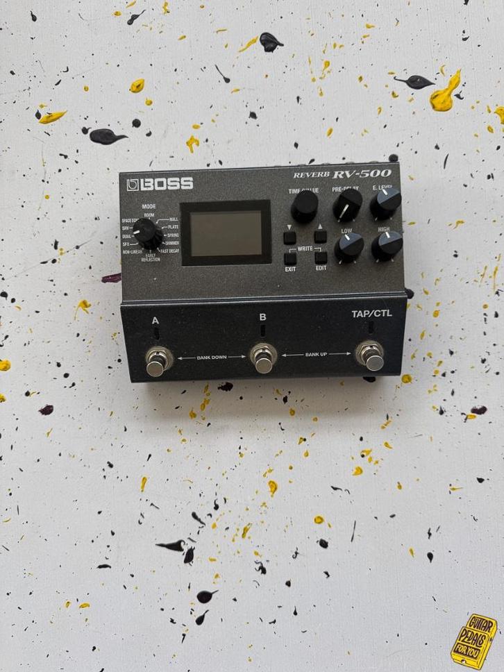Boss RV-500 Reverb, Muziek en Instrumenten, Effecten, Zo goed als nieuw, Reverb, Ophalen of Verzenden