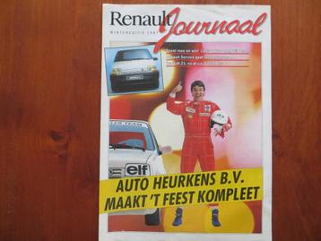 Renault Journaal Winter 1987 (Auto Heurkens B.V.) beschikbaar voor biedingen