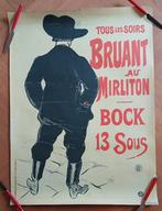 Poster Bruant au Mirliton., Verzamelen, Posters, Ophalen of Verzenden, A1 t/m A3, Film en Tv