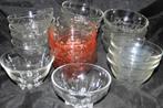 Verschillende glazen bowl glaasjes bowl schaaltjes (128), Ophalen of Verzenden