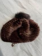 Gebreide Nerts Baret - nieuw, Ophalen of Verzenden, Zo goed als nieuw, One size fits all, Hoed