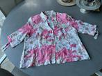 Roze/taupe/wit gebloemde FSR Collection blouse, maat 48 = 50, Overige kleuren, Verzenden, FSR, Blouse of Tuniek