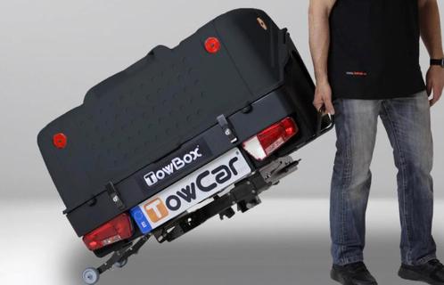 Te huur towbox v1 300liter bagagekoffer trekhaakkoffer, Auto diversen, Dakkoffers, Nieuw, Ophalen