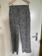 Terstal, travelstof broek zwart-wit mt XXL, Verzenden, Zo goed als nieuw, Maat 46/48 (XL) of groter, Wit