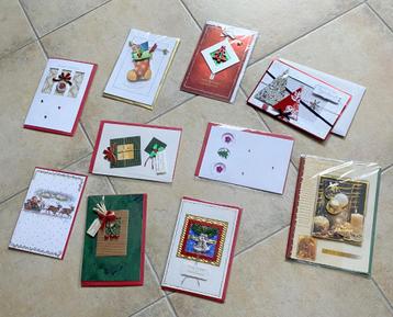 mooie luxe Kerstkaarten met envelop - nieuw in verpakking beschikbaar voor biedingen
