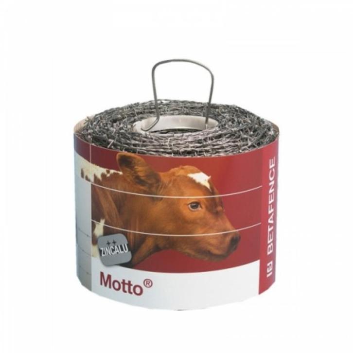 Prikkeldraad/puntdraad 500 meter, Tuin en Terras, Gaas en Draad, Nieuw, Prikkeldraad, 20 meter of meer, Ophalen