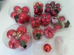 Glazen kerstballen assortiment rood, Ophalen of Verzenden, Nieuw