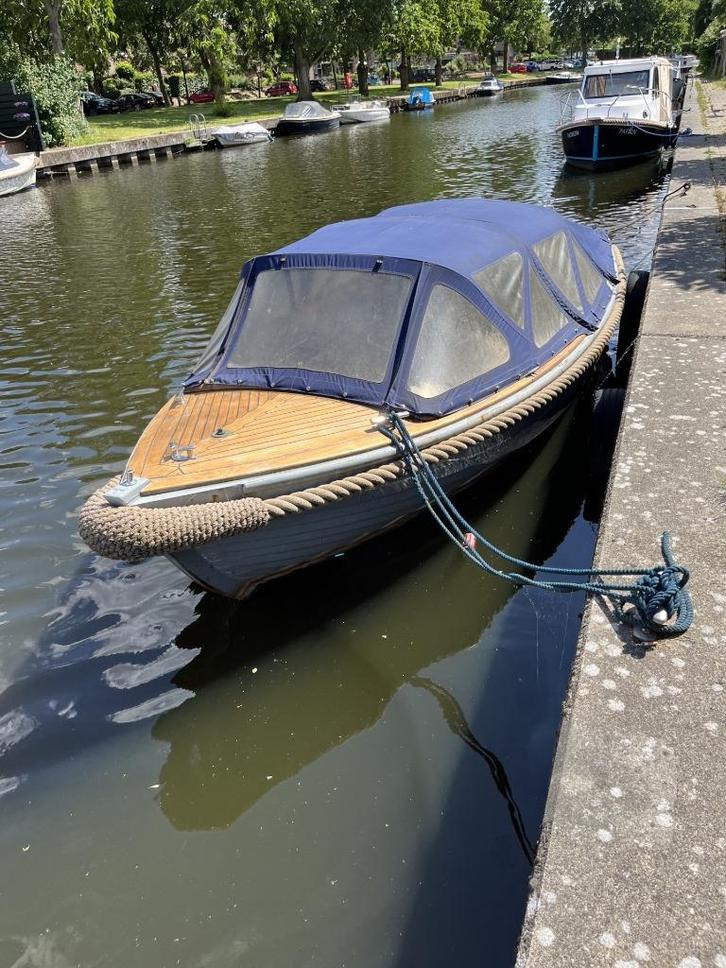 Sloep Wester Loodsjol, Watersport en Boten, Sloepen, Gebruikt, 10 tot 30 pk, 6 meter of meer, Binnenboordmotor, Diesel, Hout, Ophalen