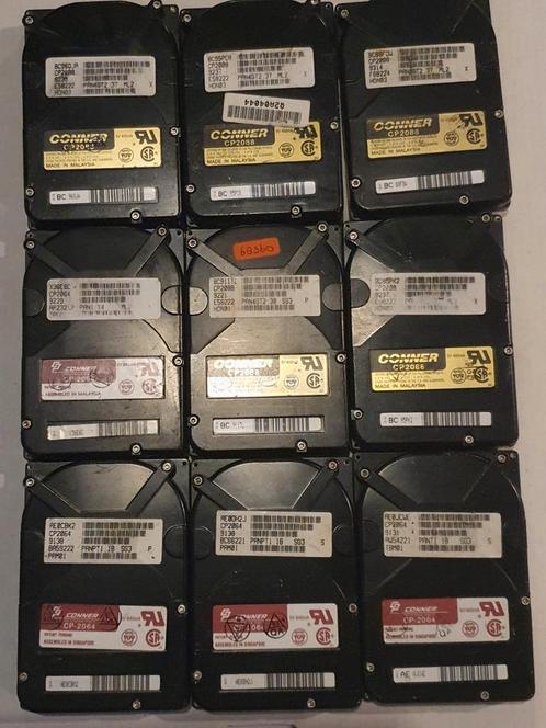 Vintage 3,5" harddisk Conner CP-2064 CP-2088, Computers en Software, Harde schijven, Gebruikt, Laptop, Intern, HDD, IDE, Ophalen of Verzenden