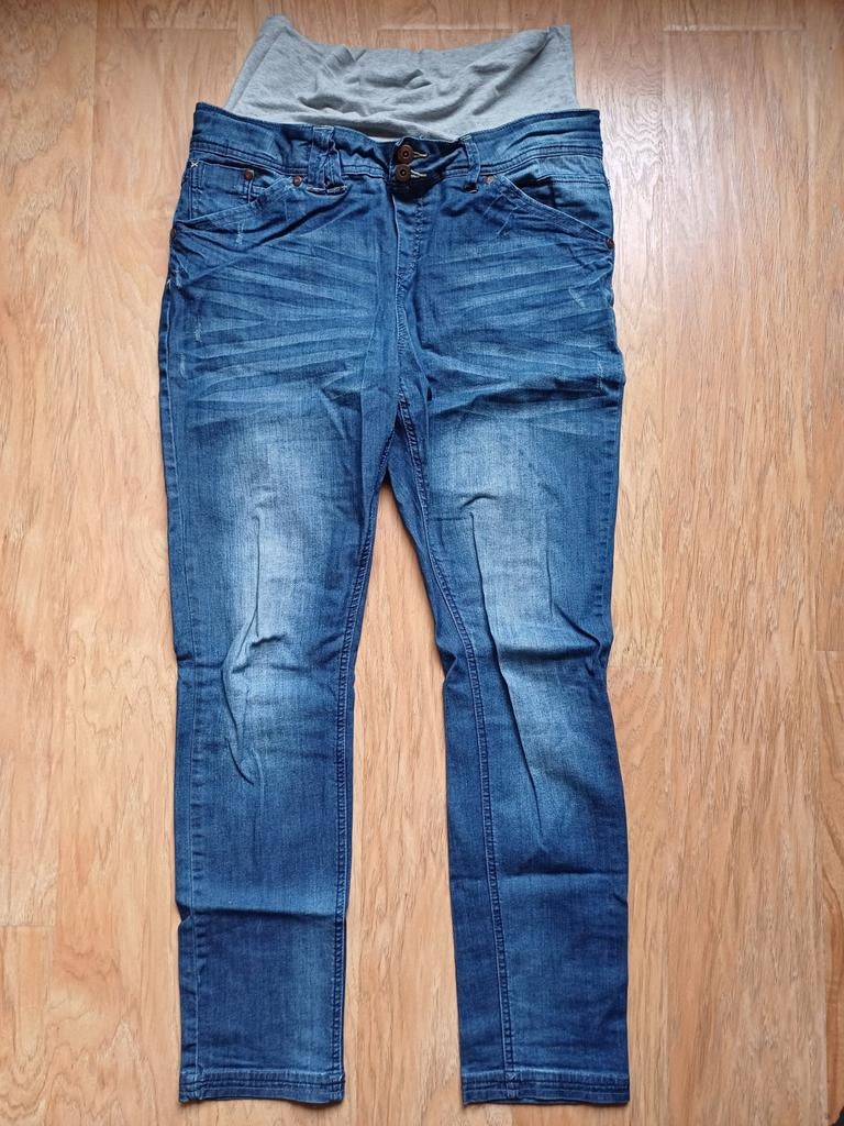 9 Zwangerschapsbroeken Maat L - H&M, Mama Licious, Kleding | Dames, Positiekleding, H&M, Mama Licious, Zwart, Maat 42/44 (L), Ophalen of Verzenden